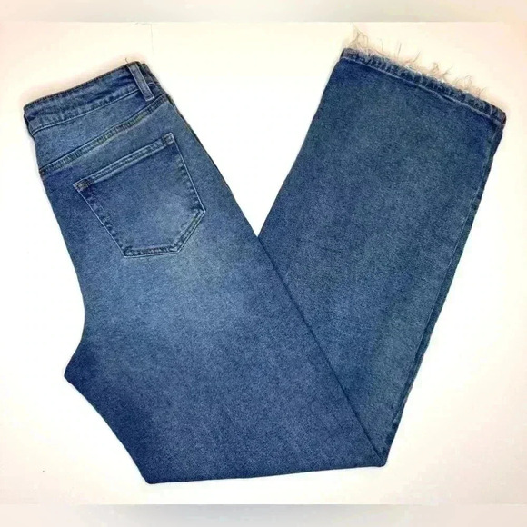 SO Womens Super High Rise Wide Leg Jeans Size 9 - Picture 6 of 7